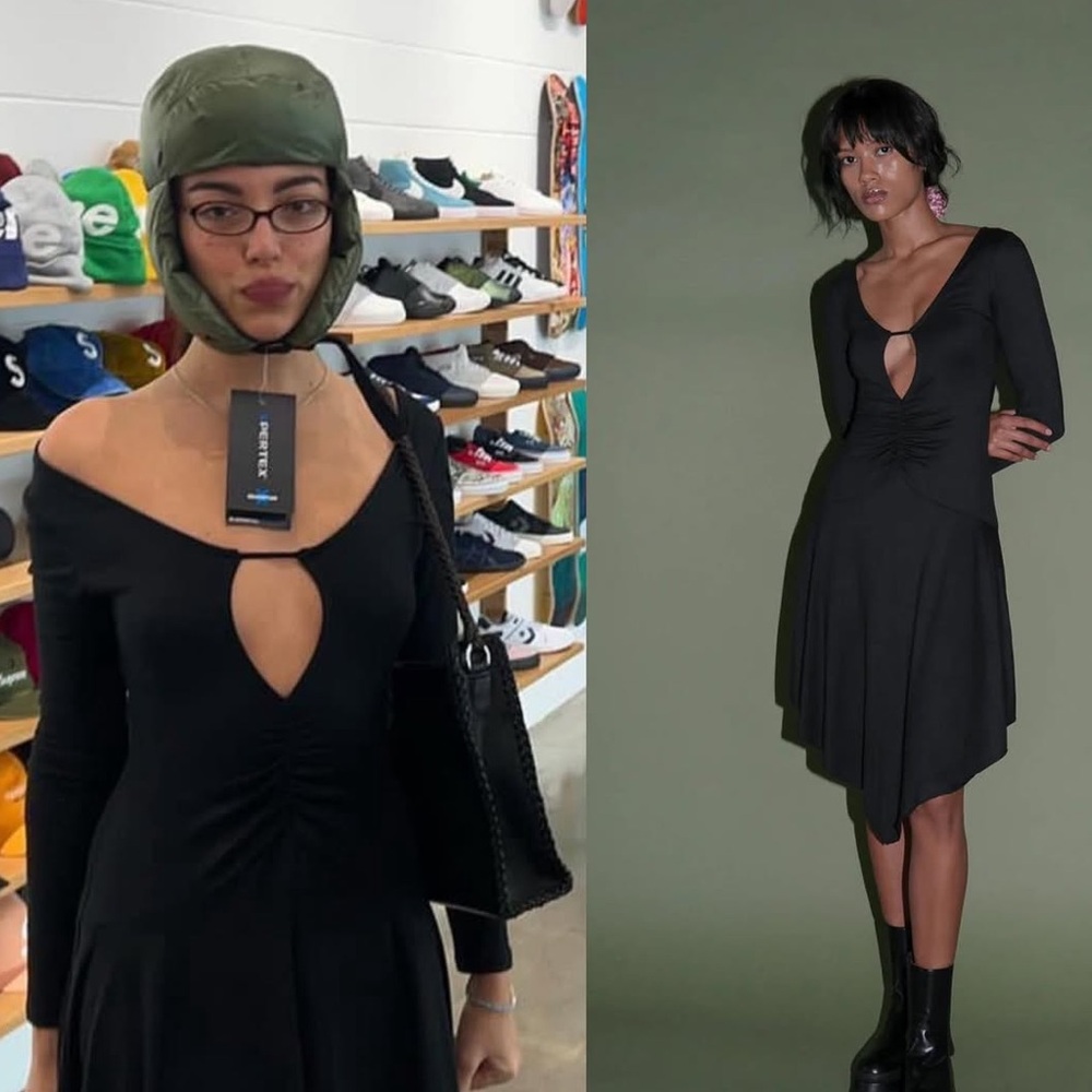 Geel singer dress